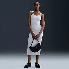 ДАМСКА РОКЛЯ NIKE HJ0710-051 NSW CHLL KNT MRIB TNK DRS БЯЛА