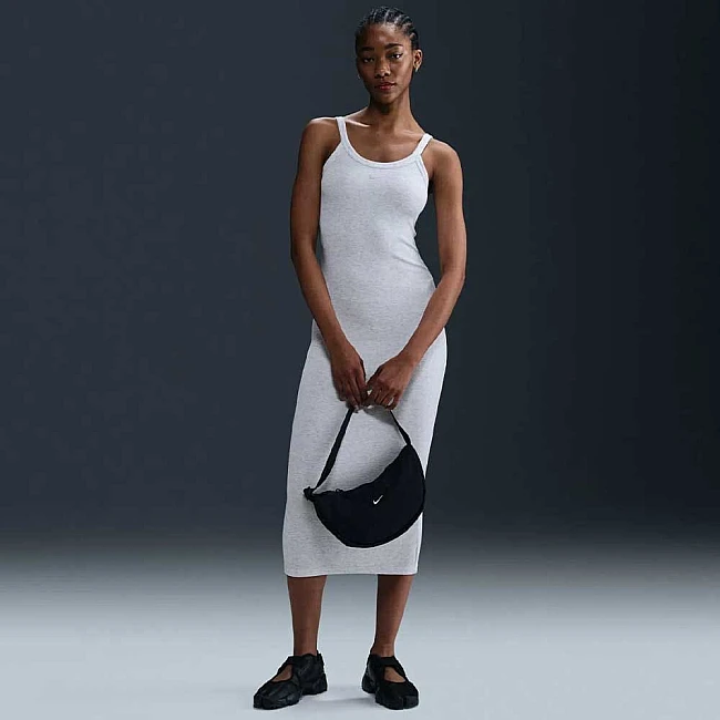 ДАМСКА РОКЛЯ NIKE HJ0710-051 NSW CHLL KNT MRIB TNK DRS БЯЛА