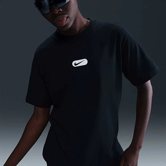 ДАМСКА ТЕНИСКА NIKE HQ1698-010 NSW CLUB SS TEE OC SWOOSH ЧЕРНА
