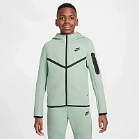 ДЕТСКО ГОРНИЩЕ ЗА МОМЧЕ NIKE HV5867-037 NSW TCH FLC FZ PD БЛЕДОЗЕЛЕНО