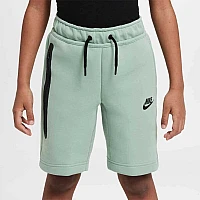 ДЕТСКИ КЪСИ ПАНТАЛОНИ ЗА МОМЧЕ NIKE FD3289-037 NSW TECH FLC SHORT БЛЕДОЗЕЛЕНИ