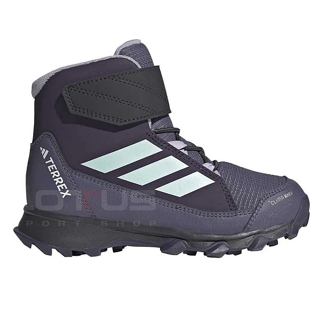 ДЕТСКИ БОТУШИ ЗА МОМИЧЕ ADIDAS JR4190 TERREX SNOW CW K ТЪМНОЛИЛАВИ