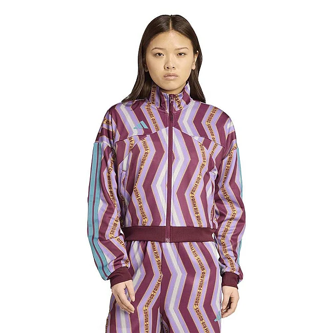 ДАМСКО ГОРНИЩЕ ADIDAS JL8617 FARM TIRO TT ЧЕРВЕНО/ЛИЛАВО