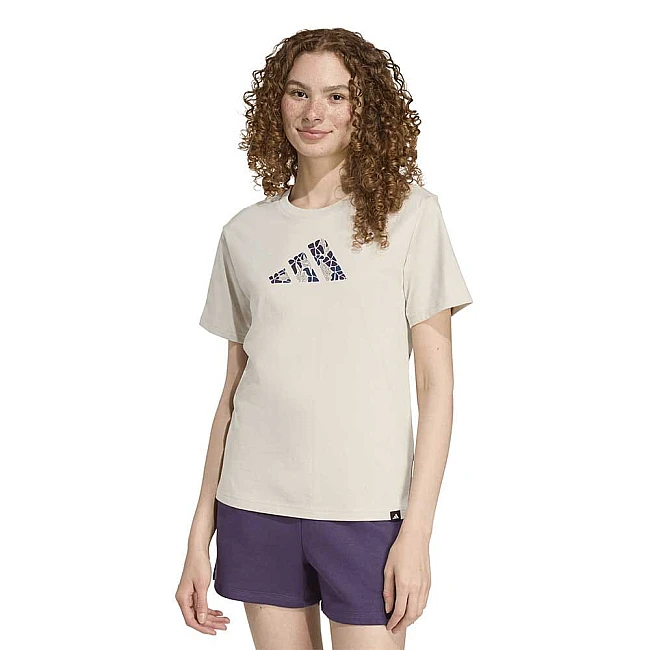 ДАМСКА ТЕНИСКА ADIDAS KB2496 SOFTS TEE 1 БЕЖОВА