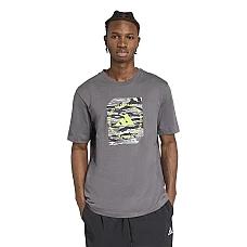 МЪЖКА ТЕНИСКА ADIDAS KB7317 CAMO BOX TEE СИВА