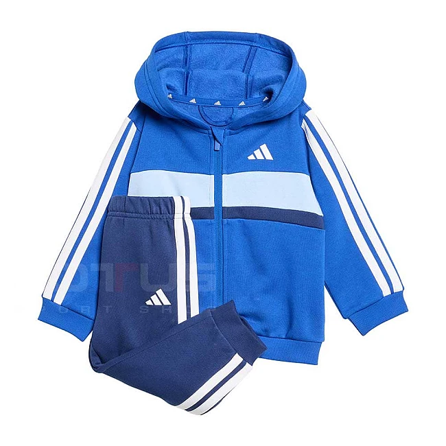 БЕБЕШКИ СПОРТЕН ЕКИП ЗА МОМЧЕ ADIDAS KC6004 3S TIB FL SET СИН