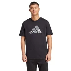 МЪЖКА ТЕНИСКА ADIDAS JM6381 CAMO LOGO TEE ЧЕРНА