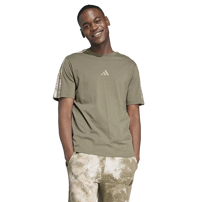 МЪЖКА ТЕНИСКА ADIDAS JM9201 SEA AOP TEE МАСЛИНЕНО ЗЕЛЕНА