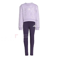 ДЕТСКИ СПОРТЕН ЕКИП ЗА МОМИЧЕ ADIDAS JW2421 GLAM SET ЛИЛАВ