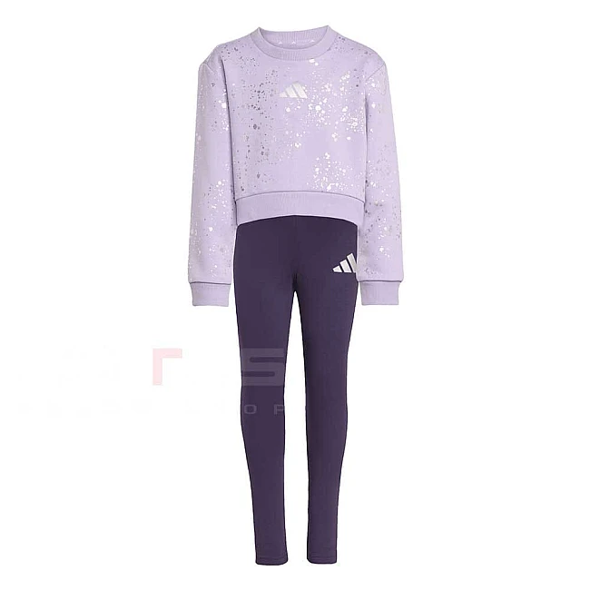 ДЕТСКИ СПОРТЕН ЕКИП ЗА МОМИЧЕ ADIDAS JW2421 GLAM SET ЛИЛАВ