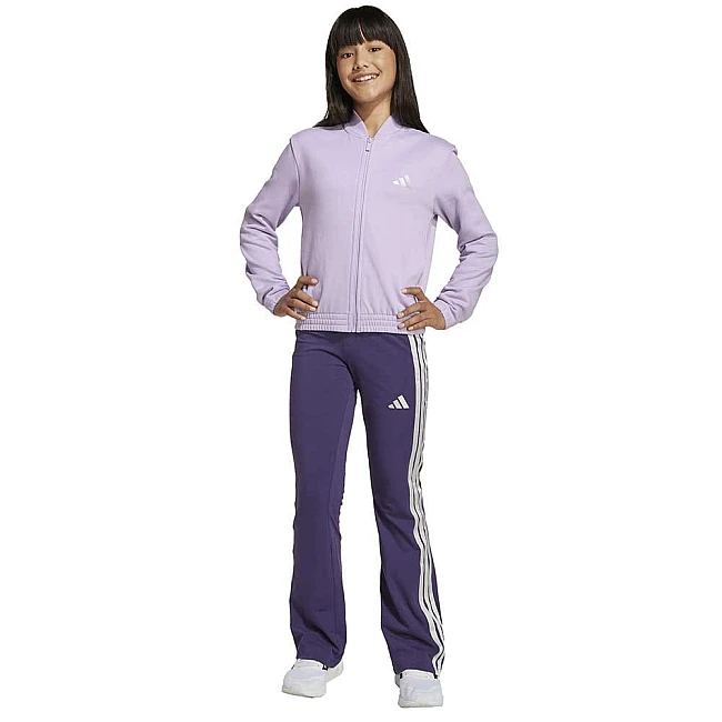ДЕТСКИ СПОРТЕН ЕКИП ЗА МОМИЧЕ ADIDAS JX0207 GLAM TS ЛИЛАВ
