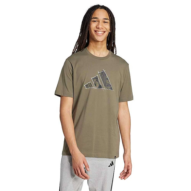 МЪЖКА ТЕНИСКА ADIDAS KA9801 PHOTO LOGO TEE МАСЛИНЕНО ЗЕЛЕНА