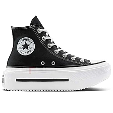 ДАМСКИ КЕЦОВЕ CONVERSE A12975C CHUCK TAYLOR ALL STAR LIFT DOUBLE STACK ЧЕРНИ