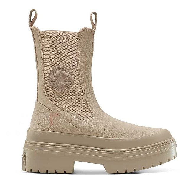 ДАМСКИ ОБУВКИ CONVERSE A14544C CHUCK TAYLOR ALL STAR LUGGED HEEL NU СИВО-КАФЯВИ