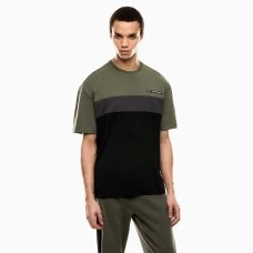 МЪЖКА ТЕНИСКА EA7 EMPORIO ARMANI 7M000935-U8100 ATHLETIC COLOUR BLOCK TEE SS ЗЕЛЕНА