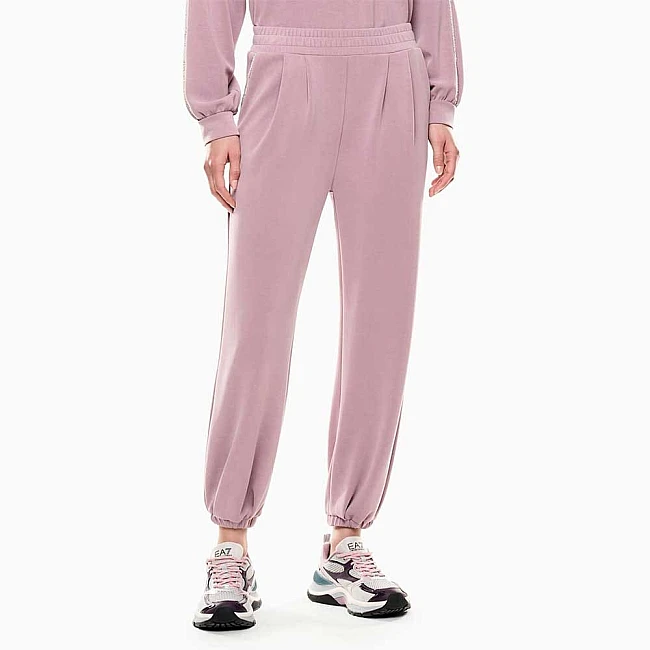 ДАМСКО ДОЛНИЩЕ EA7 EMPORIO ARMANI 7W000446-UA272 PRECIOUS PANTS CH РОЗОВО