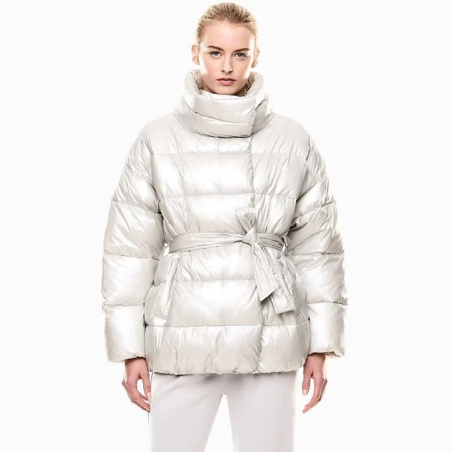 ДАМСКО ЯКЕ EA7 EMPORIO ARMANI 7W000448-U9001 PRECIOUS CABAN ECO DOWN EXTRA PADDED