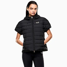 ДАМСКИ ЕЛЕК EA7 EMPORIO ARMANI 7W000477-UC001 CORE LADY ECO DOWN JACKET LIGHT PADDED HO SS ЧЕРЕН