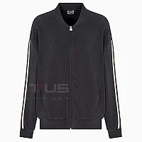 ДАМСКО ГОРНИЩЕ EA7 EMPORIO ARMANI 7W000566-U8117 SPORTY 4EVER T-TOP FZ ТЪМНОСИВО