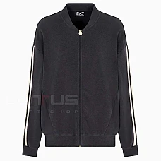 ДАМСКО ГОРНИЩЕ EA7 EMPORIO ARMANI 7W000566-U8117 SPORTY 4EVER T-TOP FZ ТЪМНОСИВО