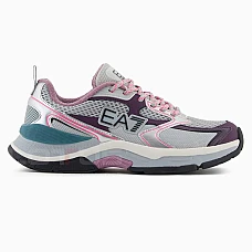 ДАМСКИ МАРАТОНКИ EA7 EMPORIO ARMANI X8X249-MZ223 PREDATOR СИВИ/ЛИЛАВИ