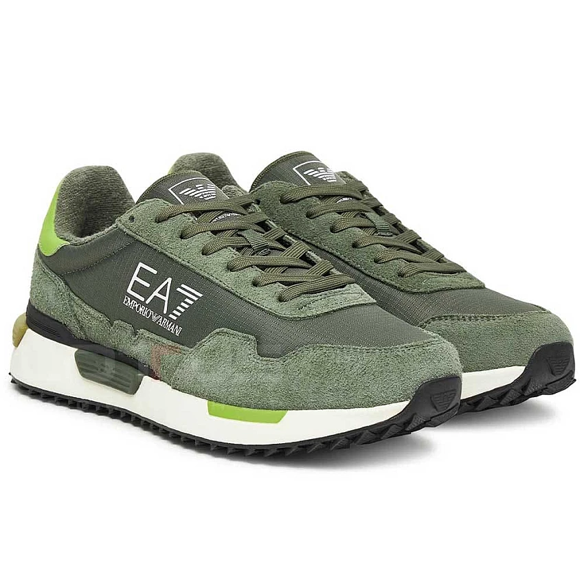 МЪЖКИ МАРАТОНКИ EA7 EMPORIO ARMANI 7X000380-MZ228 VINTAGE ТЪМНОЗЕЛЕНИ