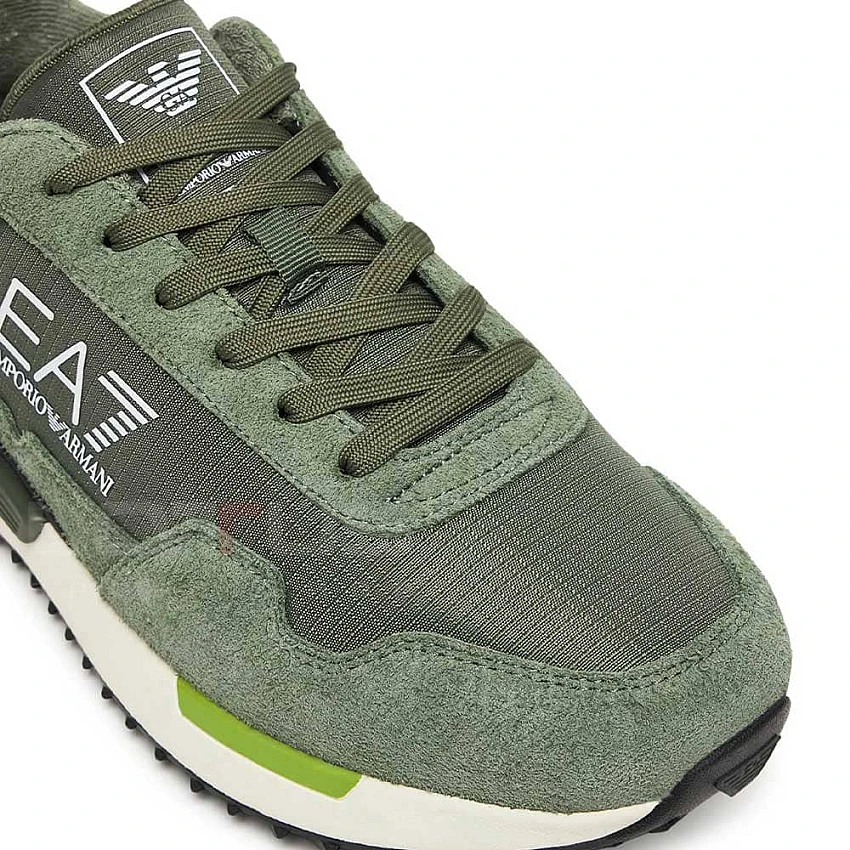 МЪЖКИ МАРАТОНКИ EA7 EMPORIO ARMANI 7X000380-MZ228 VINTAGE ТЪМНОЗЕЛЕНИ