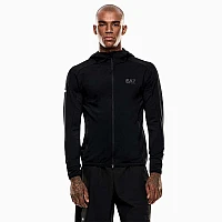 МЪЖКО ГОРНИЩЕ EA7 EMPORIO ARMANI 7M000591-UC001 VIGOR7 HOODIE FZ PL ST ЧЕРНО