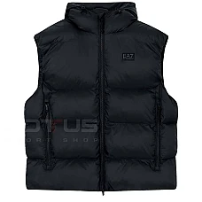 МЪЖКИ ЕЛЕК EA7 EMPORIO ARMANI 7M000693-UC001 POLAR VEST BIG LOGO ЧЕРЕН