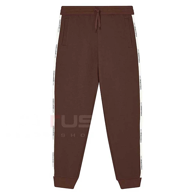 МЪЖКО ДОЛНИЩЕ EA7 EMPORIO ARMANI 7M000974-U6063 LOGO SERIES TAPE PANTS CH BR КАФЯВО