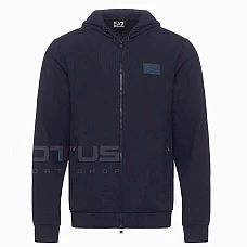 МЪЖКО ГОРНИЩЕ EA7 EMPORIO ARMANI 7M001119-UB102 LUX M HOODIE FZ VI ST ТЪМНОСИНЬО