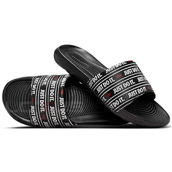 МЪЖКИ ЧЕХЛИ NIKE CN9678-015 VICTORI ONE SLIDE PRINT ЧЕРНИ/ЧЕРВЕНИ