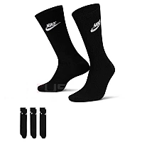 ЧОРАПИ NIKE DX5025-010 NSW EVERYDAY ESSENTIAL CREW 3PR ЧЕРНИ