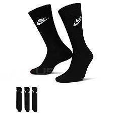 ЧОРАПИ NIKE DX5025-010 NSW EVERYDAY ESSENTIAL CREW 3PR ЧЕРНИ