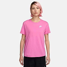 ДАМСКА ТЕНИСКА NIKE DX7902-675 NSW CLUB SS TEE РОЗОВА