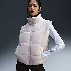 ДАМСКИ ЕЛЕК NIKE FZ5922-072 NSW TF SYNFL NK CLSC VEST БЕЖОВ