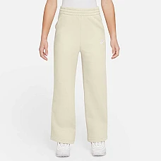 ДЕТСКО ДОЛНИЩЕ ЗА МОМИЧЕ NIKE FZ6774-047 NSW CLUB FLC WL PNT LBR БЕЖОВО