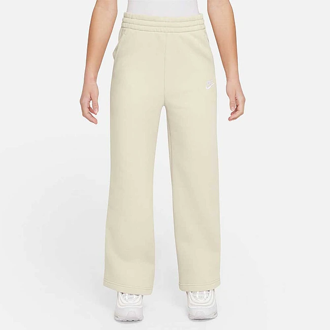 ДЕТСКО ДОЛНИЩЕ ЗА МОМИЧЕ NIKE FZ6774-047 NSW CLUB FLC WL PNT LBR БЕЖОВО