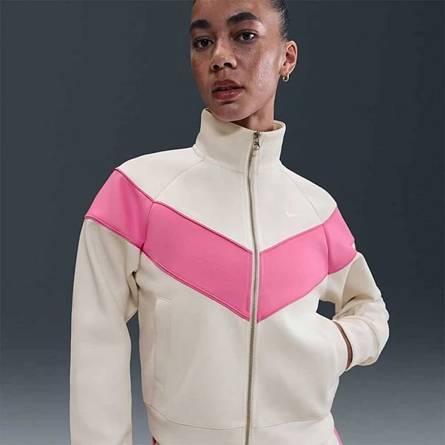 ДАМСКО ГОРНИЩЕ NIKE HJ0975-133 NSW WR POLY KNIT JKT КРАМАВО