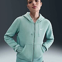 ДАМСКО ГОРНИЩЕ NIKE HJ0995-017 NSW PHNX FLC STD FZ HDY ЗЕЛЕНО