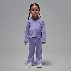 БЕБЕШКИ СПОРТЕН ЕКИП ЗА МОМИЧЕ NIKE 25F205-PAP JORDAN HEIR TO THE CROWN RIB PO S ЛИЛАВ