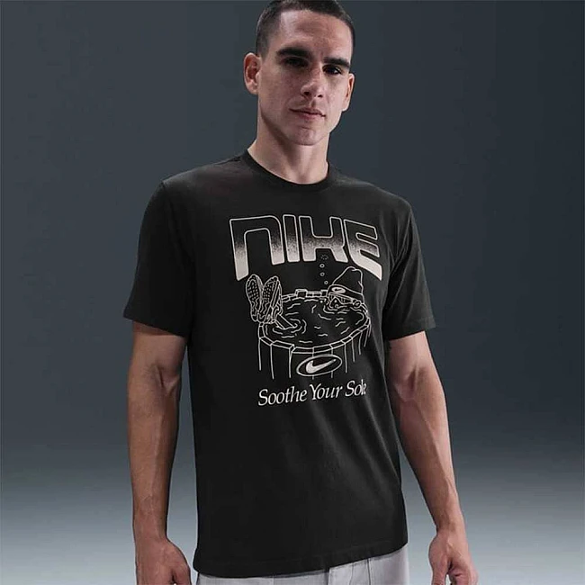 МЪЖКА ТЕНИСКА NIKE HQ9264-045 NSW TEE M90 OC FB GFX BRNDRD ТЪМНОСИВА