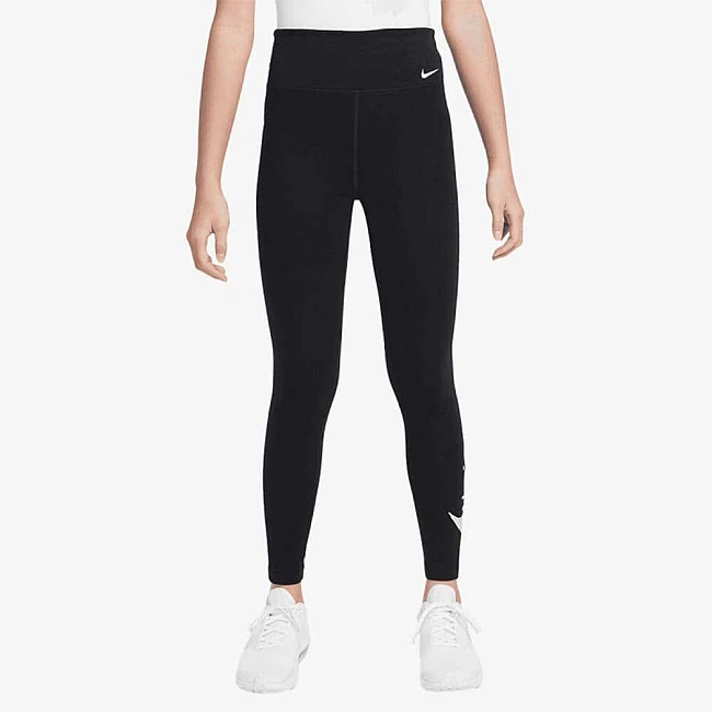 ДЕТСКИ КЛИН ЗА МОМИЧЕ NIKE HQ9303-010 NSW CLSSC TIGHT GX ЧЕРЕН