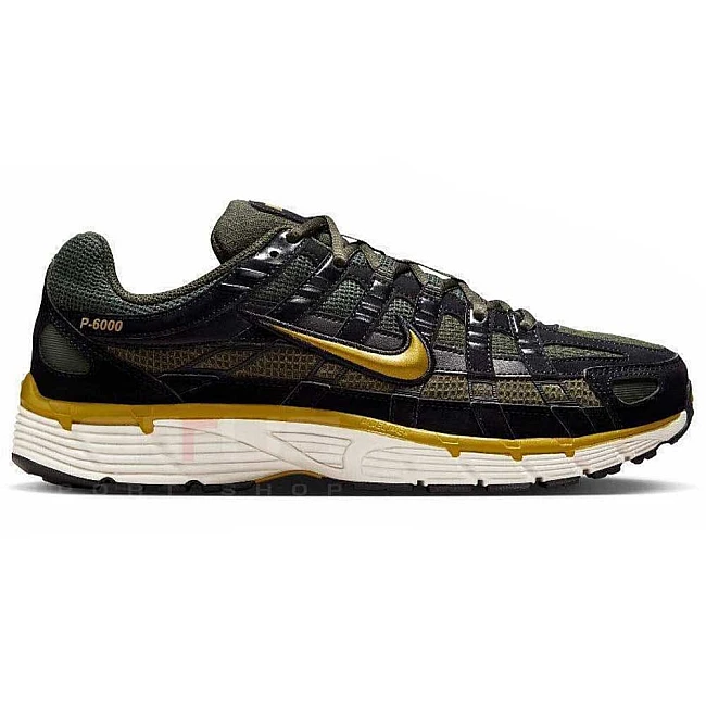 МЪЖКИ МАРАТОНКИ NIKE IB2986-003 P-6000 STYLE ЧЕРНИ/ТЪМНОЗЕЛЕНИ