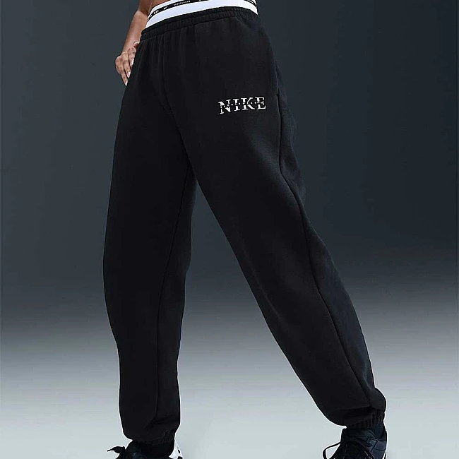 ДАМСКО ДОЛНИЩЕ NIKE IH4055-010 NSW PHNX FLC HR PANT GLS ЧЕРНО