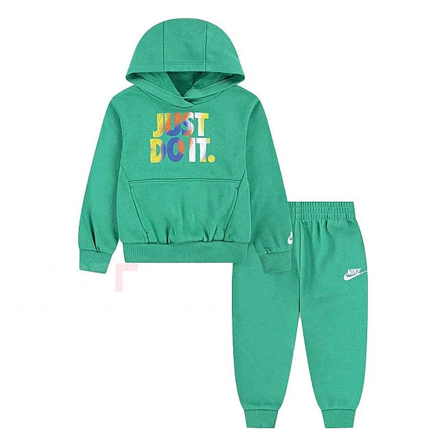 БЕБЕШКИ СПОРТЕН ЕКИП ЗА МОМЧЕ NIKE 76N387-E5D B NSW REVEAL FT SET ЗЕЛЕН