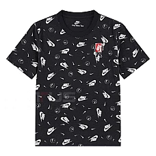 ДЕТСКА ТЕНИСКА ЗА МОМЧЕ NIKE 86N330-023 AOP BOXYB SS TEE ЧЕРНА