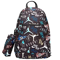 ДЕТСКА РАНИЦА NIKE 9B0503-F69 JORDAN AIR SCHOOL BACKPACK ЧЕРНА/МНОГОЦВЕТНА