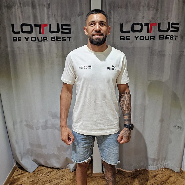 МЪЖКА ТЕНИСКА PUMA 58666988 ESS SMALL LOGO LOTUS SPORT x TEAM PANOV БЕЖОВА