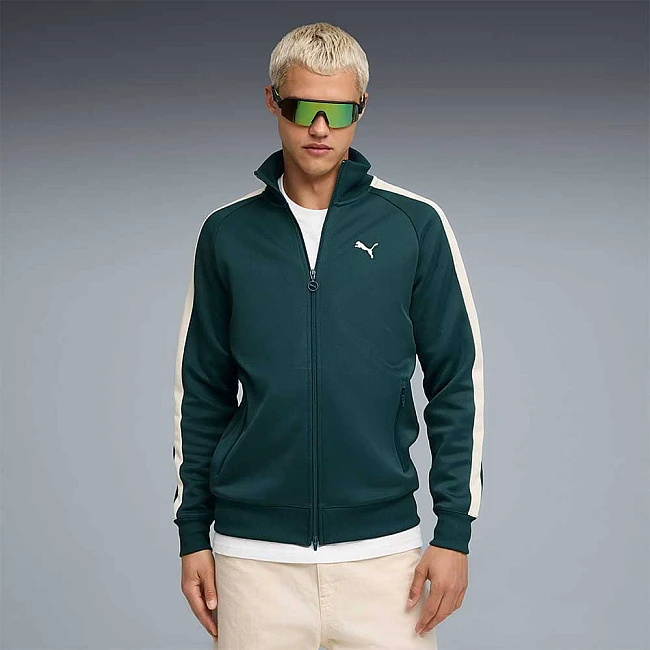МЪЖКО ГОРНИЩЕ PUMA 62958775 T7 ALWAYS ON TRACK JACKET DK ЗЕЛЕНО